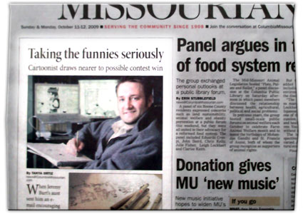 Jeremy And Tim - Front Page
