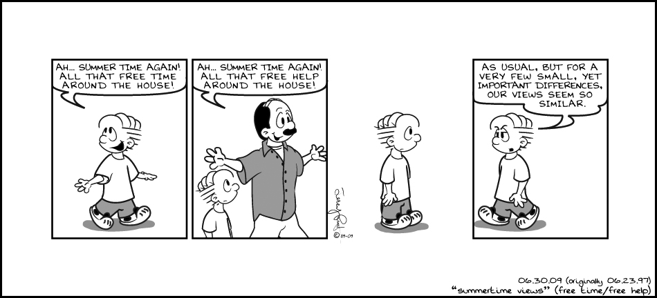 Jeremy And Tim - Comic Strip by Date