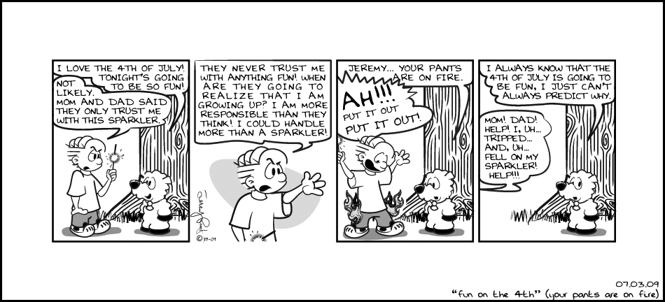 Jeremy And Tim - Comic Strip by Date