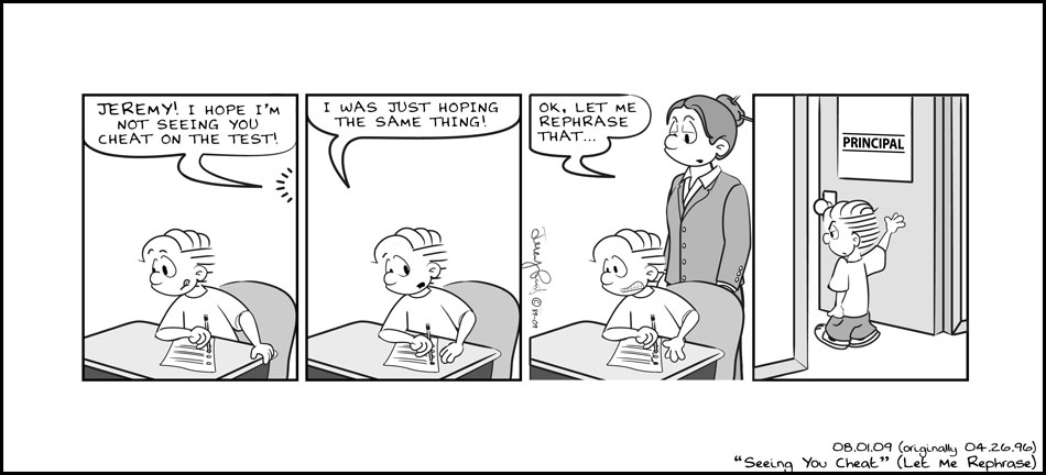 Jeremy And Tim - Comic Strip by Date