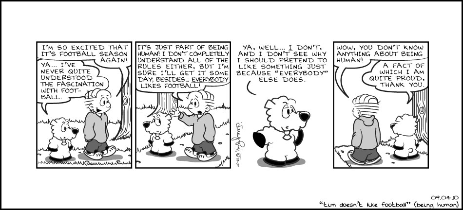 Jeremy And Tim - Comic Strip by Date