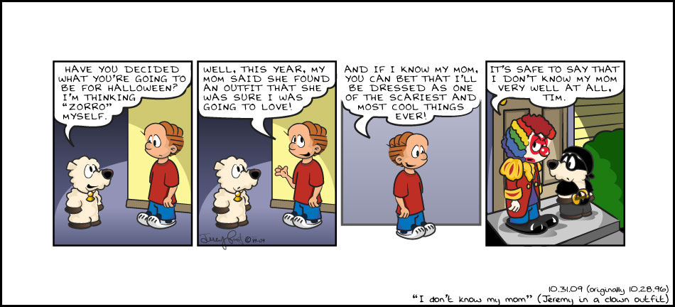 Jeremy And Tim - Comic Strip by Date